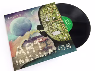 Album Cover Design art for the band "Argyle" 