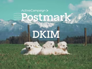 What is DKIM? It's a thing. And look! Puppies!