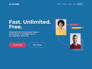 Web Design & Webflow Development for Simplechat