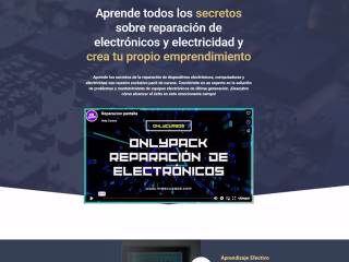 Landingpage Onlycursos | Behance :: Behance