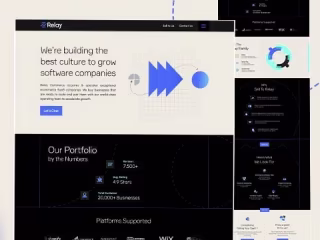 Website revamp in Webflow for a B2B brand