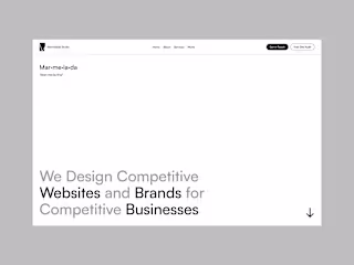 Marmelada Studio Agency Website