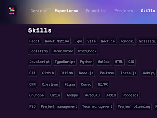 Personal portfolio