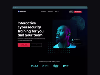 Web Design for a Cyber Security Platform