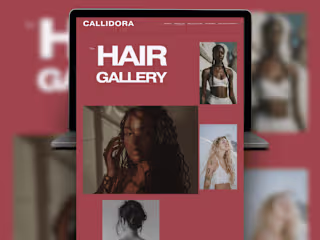 Callidora - Website for Hair Stylists