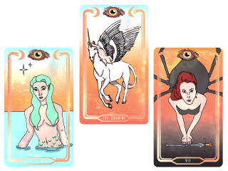 Cryptid Tarot Cards