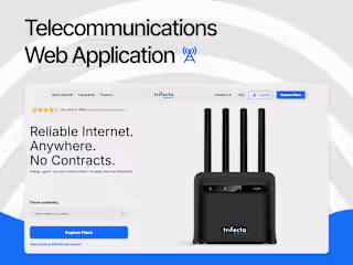 Telecommunications Web Application