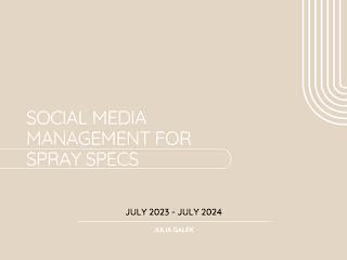 Social Media Management + Content Creation for Spray Specs