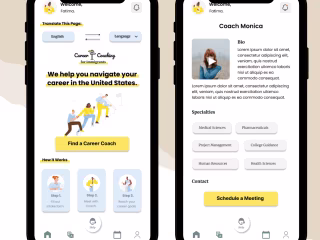 Career Coaching for Immigrants App