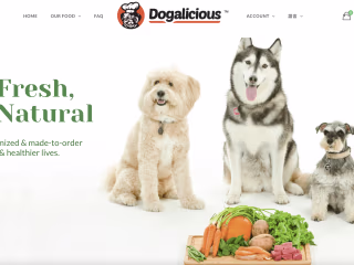 Dogalicious dog food delivery and membership management