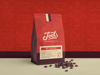 Joels Coffee Company | Type-Based Branding