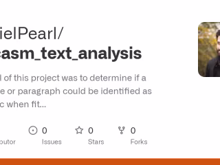 Sarcasm Text Analysis