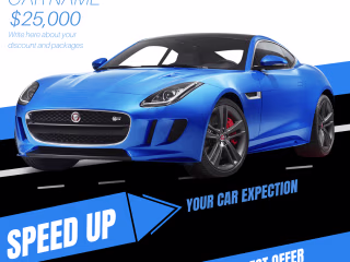 Car flyer. on Behance