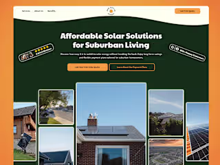 SunSaver Solar 💸 | Affordable Solar Website Design