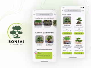 Bonsai Plant Mobile App