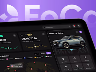 Car Sales Management - SaaS & UX UI Design