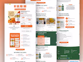 Pumpkin Gel Superfood Product page