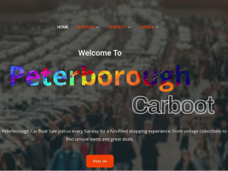 Customized website design for carboat sales.