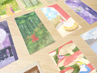 Fairy Tales Illustration Cards | Start Your Enchanted Journey 
