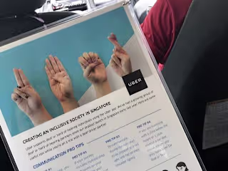 Uber Deaf driver Programme