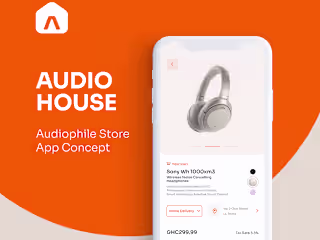 AUDIO HOUSE (Audiophile Store App Concept) :: Behance
