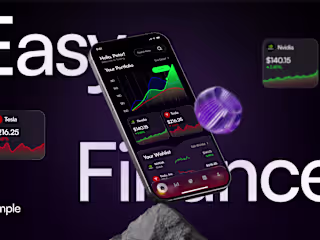 Simple Finance App - UI/UX Design