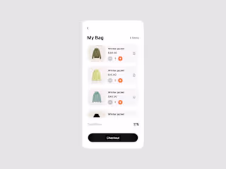 Cart Page Animation