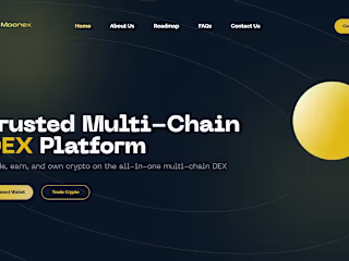 Moonex Landing Page