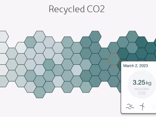 Aircela CO2 direct air capture demo visualization 