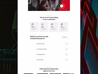 Hydepark Digitals | UI Designs Mockups