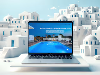 Villa Merelia: A Digital Window to Rhodes Luxury