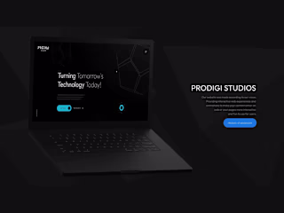 PRODIGI Studios Website Development