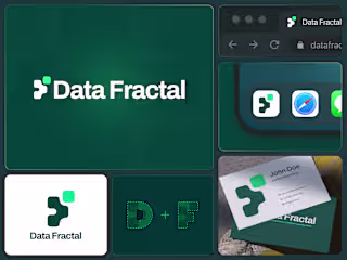 Data Fractal - Logo design
