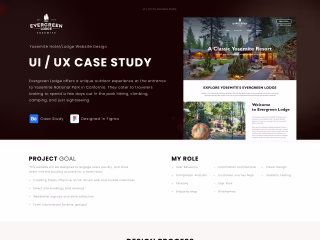 UX/UI Case Study - Hotel/Lodge website on Behance
