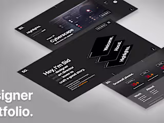 Designer Portfolio Template