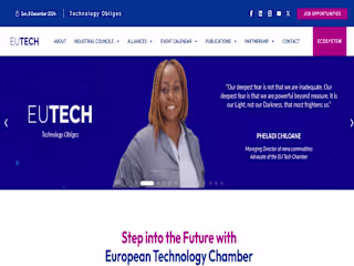 European EUTECH Website  (WordPress & Elementor)