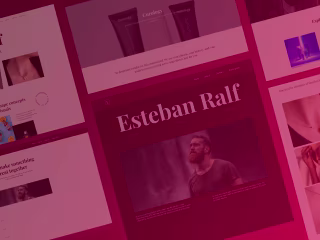 Webflow photography portfolio