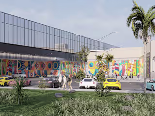 Modern Commercial Building Render