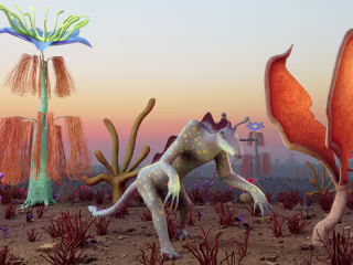 Alien Landscape (3D Environment)