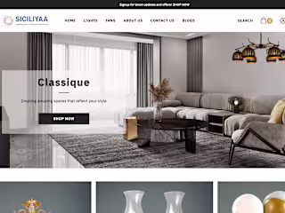 Siciliyaa Lights Home Page