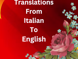  children's book translated from English to Italian!