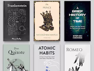 Redesign of Classic Book Covers