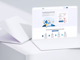 Landing Page & Portal Dashboard Design