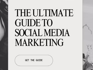 one of my projects on "social media marketing. "