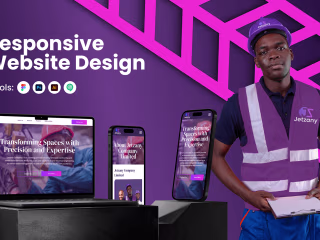 Responsive Website Design for Jetzany Company Limited