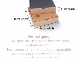 Create Design Spec for Packaging 