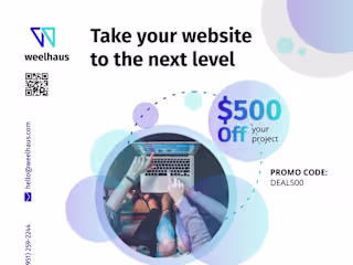Weelhaus Website Services Ad Graphic