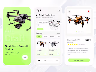 Shopping App - Drone 