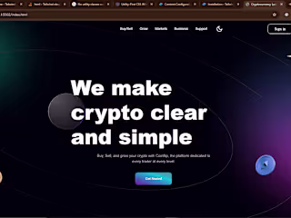 Crypto website