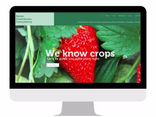 Website Design for a Greenhouse Consultant Expert